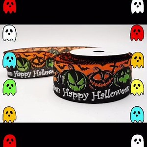 Hot Jack-o-lantern design incoming ~three classic Halloween colors are used in this design.Also, the graves enlighten the Halloween atmosphere even more and adds an extra element of personality to this design. Imagine that if using the ribbon for Halloween party decoration. How special will it be!#kingyoung #ribbon #packaging #hotstuff #2020 #fall #halloween #decorations #jackolantern #halloweenparty | King Young Enterprise Co.,Ltd | Facebook