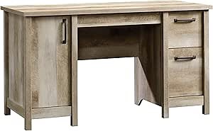 Sauder Cannery Bridge Computer Desk, Lintel Oak finish