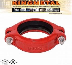 [Hot Item] Fire Fighting Parts 2-1/2" Ductile Iron Flexible Coupling Price List