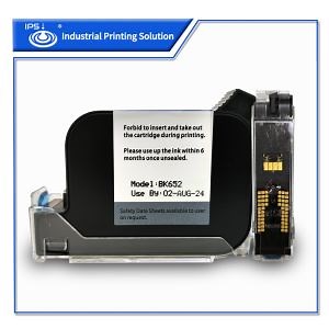[Hot Item] Kompatible schwarze lösemittelbasierte Tinte 42ml für Tij Handheld-Tintenstrahldrucker