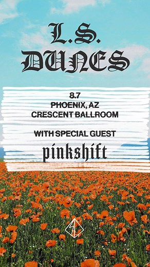 monday august 7th - post hardcore supergroup L.S. Dunes (anthony...