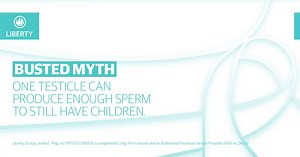 After a testicular cancer diagnosis, you may have to remove a testicle. This won't prevent your ability to have children in the future. | Liberty Group SA