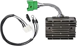 Bertans Regulator Rectifier Charging Module Assembly with Wire Harness Replace SH748AA 3285-Z6L-0001 31750-Z2E-803, compatible with Honda GX270 GX440 GX620 GX630 GX660 GX670 GX690 Engine