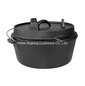 [Hot Item] Hot Selling Iron Cast Pre-Seasoned Camping Dutch Oven