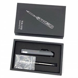 [Hot Item] Programmable Mini Portable USB Digital OLED Display 65W Electric Ts100 Soldering Iron Tool