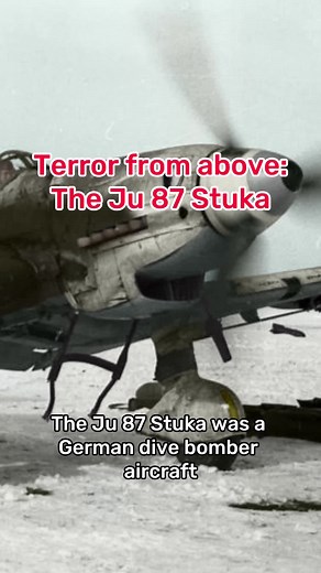 The Iconic Ju 87 Stuka Dive-Bomber Aircraft of WWII