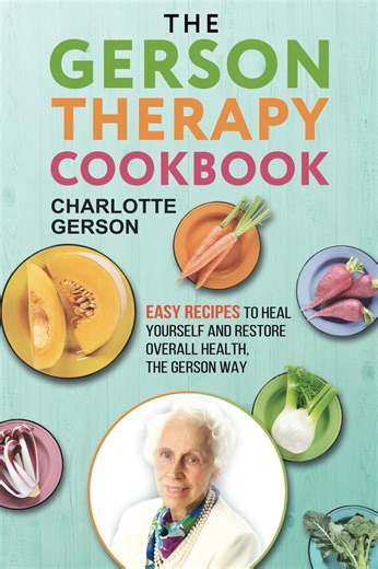 Amazon.com: The Gerson Cookbook: 9798884236271: Gerson, Charlotte: Libros