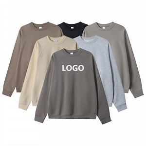 [Hot Item] High Quality Wholesale Men Sweatshirts Hoodies Long Sleeve Crew Neck Pullover Streetwear Hoodies Cotton Fleece Clothing