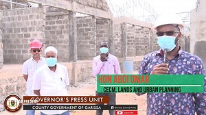 NEWLY CONSTRUCTED ORAHEY MODERN MARKET IN GARISSA TOWN ALMOST READY FOR OCCUPATION | The County Government of Garissa