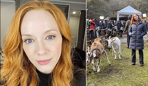Christina Hendricks Gives Behind The Scenes Look Of New Show Shooting In Ireland