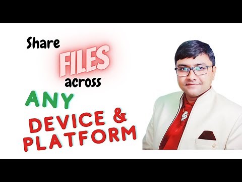 Snapdrop: Share files across any device without installing any software or App. Forget Airdrop