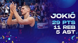🃏 Joker was on a mission racking up 29PTS, 11REB & 5AST! 🃏 #EuroBasket x #BringTheNoise | FIBA EuroBasket