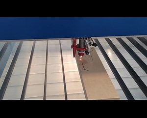 300W CO2 laser cutting machine for cutting 25mm hard wood | CNC Router | Facebook