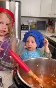 141K views · 17K reactions | Sarah and her little brother make soup | CookingwithSammy | Facebook