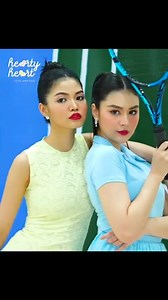 🎾 Sporty Makeup Look လေးကို Hearty Heart products လေးတွေနဲ့ အလှဆုံးပြင်ပြီး ချစ်စရာ Model ညီမလေးနှစ်ယောက်ဖြစ်တဲ့ Eaindray Moe Thone Thann နဲ့ Kyal Sin Phyu တို့ ဘယ်လိုတွေတောင်လှနေမလဲဆိုတာသိဖို့ ရိုက်ကွင်းပေါ်က ပုံရိပ်လေးတွေ တူတူကြည့်ကြရအောင် 😍 #heartyheart #cuteandfun #reels #reelsvideo #adsnreel #sportymakeup #bts | Hearty Heart