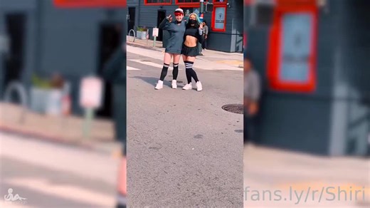 Shiri Allwood Jazzz Berrry - exhibitionist femboys fuck on public street