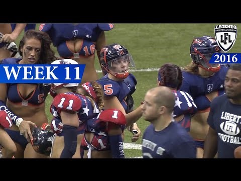LFL 2016 Highlights | Chicago Bliss vs New England Liberty Week 11 Highlights