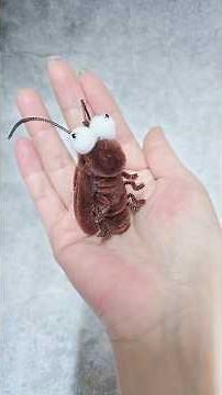 How to make cockroaches with pipe cleaners 🪳