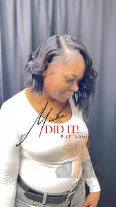 MESSY BOB‼️🗣️Mika Did It‼️🙌🏽💪🏽✂️#MikaDidlt #SaintLouisStylist #STL #Weave #QuickWeave #HairGasm #Cut #SaintLouis #Mohawk #Mullet #Short #Razor #HairGasmByMiika #Colors #Pixie #Choppy #black #Bob #MiikaThoughts #Blonde #Natural #LeaveOut #BlackGirlMagic | Hairstylist Miika