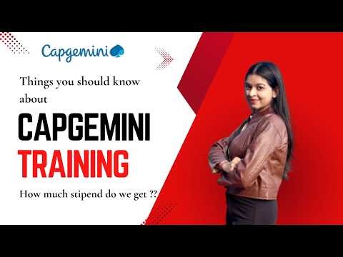 Capgemini Training Process Explained | Stipend, Duration, Exams, Campus/Online Training #capgemini