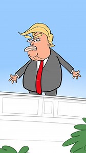 🤡Child-kidnapper & sex assailant shouts from the rooftop... (Special thanks to John Taylor for his voice work & ad-libbing!) | Mark Fiore Animated Political Cartoons