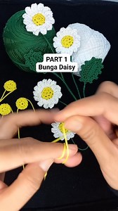 3.6K views · 48 reactions | PART 1/Bunga Daisy #bungarajut #rajut #crochet | Elly Elsi | Facebook
