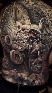 @harrison_tattoo has truly outdone themselves with this breathtaking full-back piece! This Aztec-inspired design is a masterpiece of detail, depth, and realism. The intricate textures and cultural elements make this tattoo a powerful work of art. 🗿✨ #tattooed #tatted #tattedup #tattooing #tattooist #ink #inked #tatts #tats #tat #tattooartist #tattooartists #tattooart #tattoooftheday #tattooidea #tattoosketch #tattooideas #tattoodesign #tattoo #tattoos #tattoohub #inklife | TattooHub