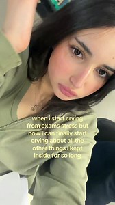 Exam Stress Crying & Other Emotions