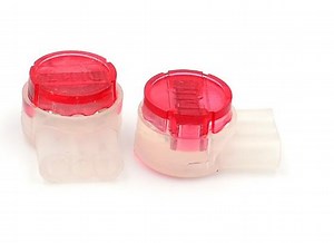 [Hot Item] UR Wire Connectors - UR IDC Buttsplice 19-26 AWG - Red - 3 Wire - Gel Filled Butt Connector