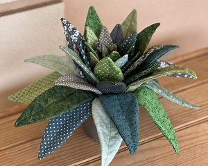 Cactus Aloe Vera de Tela - Retales de Mil Colores