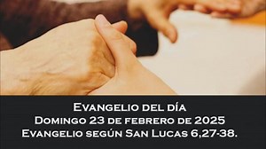 *Evangelio del domingo: solo el amor vence al odio* Comentario al Evangelio del 7.º domingo del Tiempo ordinario (Ciclo C). "Perdonad y seréis perdonados; dad y se os dará". Es necesario encontrar una salida a los conflictos cotidianos. La propuesta de Jesús es creativa y eficaz: solo el amor es capaz de desarmar el odio. *Evangelio (Lc 6, 27-38)* Pero a vosotros que me escucháis os digo: amad a vuestros enemigos, haced bien a los que os odian; bendecid a los que os maldicen y rogad por los que 