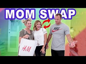 MOM SWAP | WE TRADE SHANNA FOR APRIL | BACK TO SCHOOL SHOPPING
