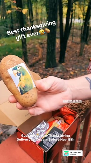Hi! We're Potato Parcel and we're here to end the giving of boring flowers and greeting cards!   Basically...we allow our customers to send a real potato with your face/image and message on it! 凜 藍 A personalized spud never looked so good! Dress it up with our custom anonymous gift boxes, candy, gift wrap, and many other products to choose from. See what all the fuss is about here ➡️ https://potatoparcel.com/collections/potatoes | Potato Parcel | Facebook