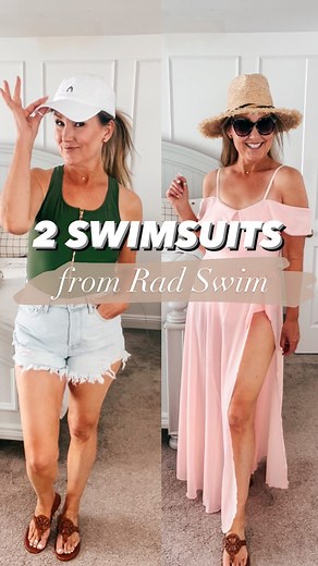 Go casual or go resort-style! Either way, @rad_swim has you covered this summer!!!☀️The sporty style of the Green Zipper One Piece was great for playing on the beach in the Bahamas, while the Sav Light Pink One Piece with its coordinating chiffon wrap was perfect for a day at sea on the cruise ship. Isn’t it beautiful?? I love them BOTH! They are true to size and I’m wearing my normal size M. If you haven’t yet, check out the feminine styles @rad_swim for women, teens, and girls!!☀️☀️☀️ #Swimwea