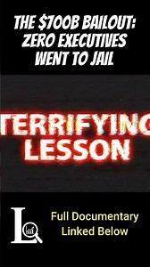 ZERO Bankers Went To Jail for the 2008 Collapse #shorts #financialcrisis #scam
