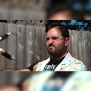 18K views · 342 reactions | Gav and Dan embrace their artistic sides by making some creative splatter paintings using a drill. Gav asked Dan to get some cheap, knock-off felt pens, but he went full-on Crayola. Note: this video isn't sponsored by Crayola. | The Slow Mo Guys | Facebook