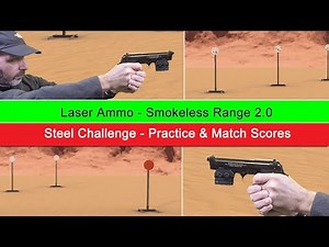 Laser Ammo - Smokeless Range - Steel Challenge (FIVE TO GO) Laser Target Shooting