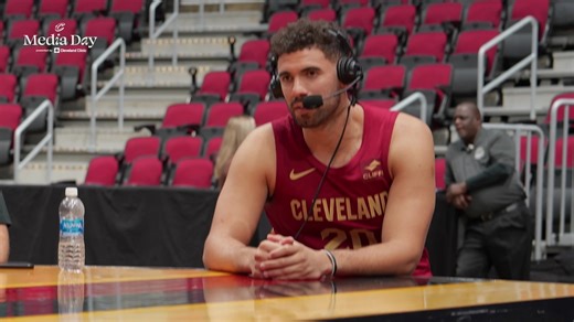 CAVS FANS, we're giving you an inside look at Cavs Media Day presented by Cleveland Clinic through the eyes of Georges Niang. #LetEmKnow | Cleveland Cavaliers