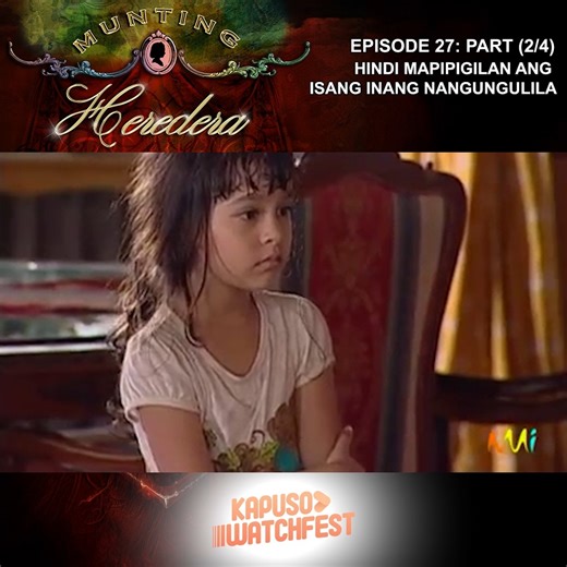 It is the story of a compassionate and devoted grandmother on a quest to find her rightful heir among three young girls. As she seeks to pass on her legacy, the challenge lies in choosing which of her granddaughters is most deserving of the inheritance. Will the grandmother make the right choice, or will her decision lead to unexpected consequences? #MuntingHeredera #KapusoWatchfest #FullEpisode | GMA Network