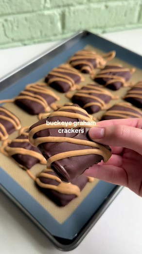 Decadent Buckeye Graham Crackers Recipe