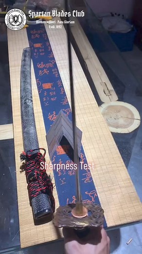 Razor sharp katana from SBC, all hand forged and sharpened.😎#katana #sword #blade #handmade #blacksmith #forgedinfire #forge #swordartonline #swordtiktok #sharp | Sword maker