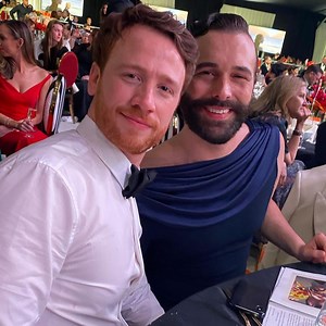 Queer Eye's Jonathan Van Ness Celebrates One Year Anniversary With Husband Mark Peacock