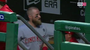 22K views · 406 reactions | Channeling Jobu? Jim Day reports that Tucker Barnhart held a ceremony earlier in the day in which he burned a bat in a barrel to try to get the Cincinnati Reds bats going. | FanDuel Sports Network Cincinnati | Facebook