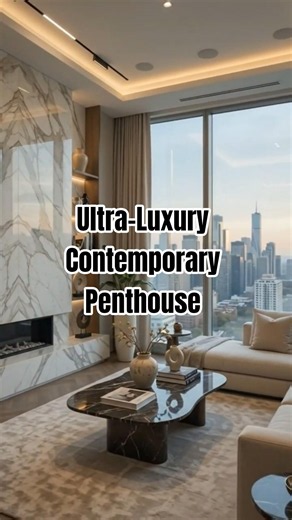 Ultra-Luxury Contemporary Penthouse Renovation | Stunning Skyline Views & Designer Interiors