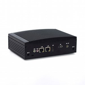 [Hot Item] Hystou Dual LAN 2 COM Fanless Micro Industrial Computer OS Build Computer PC Mini PC Box Computer