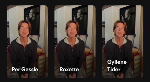 Check out your Spotify Wrapped 2024 and you might bump into this guy! 🤩 If you listened a lot to Per Gessle, Roxette or Gyllene Tider a lot, of course. 😜🎶 /PP | RoxetteBlog