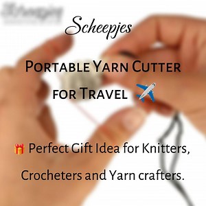 Scheepjes Yarn Cutter Portable Pendant Necklace Keychain Metal Blade Tool for Crafter Yarn Slicer Gift Idea Kniter Crocheter Travel Accesory - Etsy