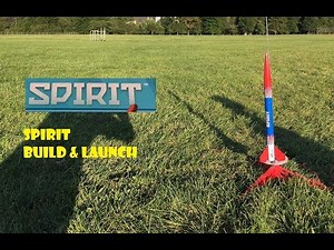 Estes Spirit Model Rocket Build & Launch - B & C Motors