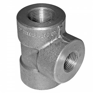 [Hot Item] Carbon Steel/Stainless Steel Forged Threaded Socket Weld Fittings Forged Tee