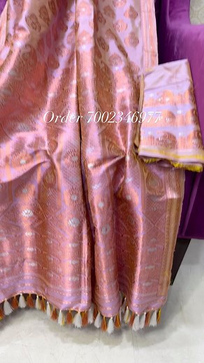 2.1K views · 63 reactions | Extremely beautiful Purepaat 2nd set Designed by afh Dm 7002346977 For more follow us Our address Axom Fashion Hub Queen complex Ground floor MG road Jagiroad | Αxom Fashion Hub | Facebook